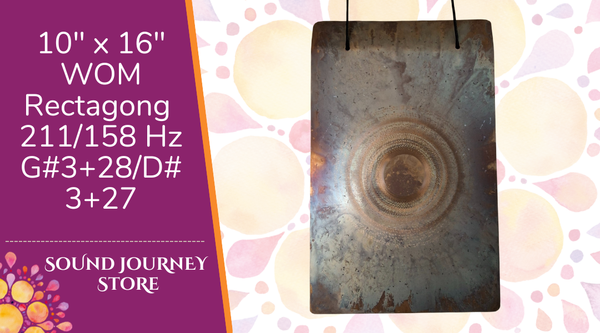 10" x 16" WOM Rectagong 211/158 Hz G#3+28/D#3+27
