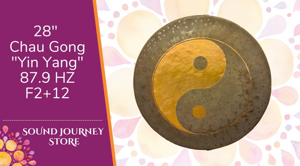 28" Chau Gong "Yin Yang" 87.9 HZ F2+12