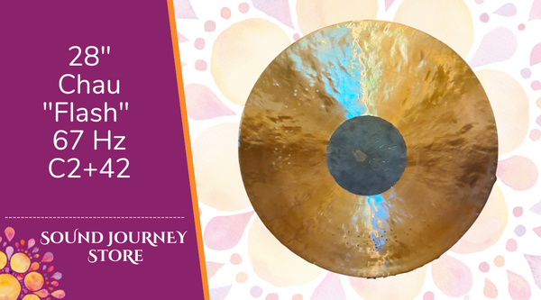 28" Chau Gong "Flash" 67 Hz C2+42