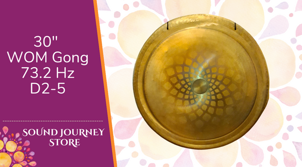 30" WOM Gong 73.2 Hz D2-5