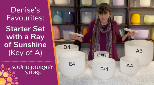 Denise's Favourites: Starter Set (Key of A) with a Ray of Sunshine
