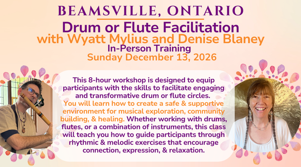 Drum or Flute Circle Facilitation December 2026