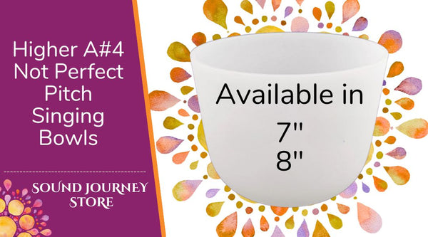 Higher A#4: Not Perfect Pitch Singing Bowls
