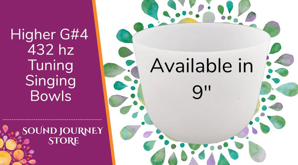 Higher G#4: 432 hz Tuning Singing Bowls