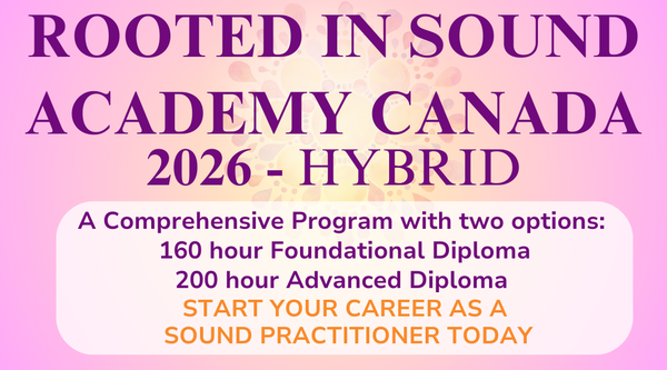 Hybrid Registration for Rooted in Sound Academy Canada 2026