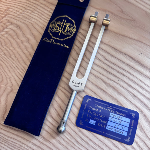 Sacred Innovations 130.8 hz - C3 Tuning Fork