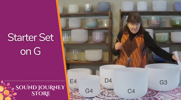 Starter Set on G - G3 C4 D4 E4 G4