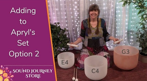 Adding to Apryl's Set of Singing Bowls Option 2