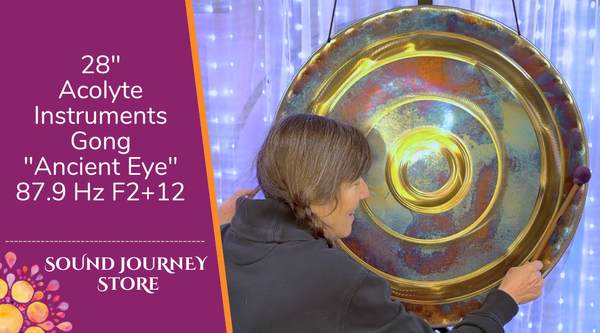 28” Acolyte Instruments "Ancient Eye" Gong 87.9 Hz F2+12