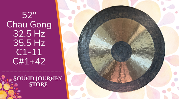 52" Chau Gong 32.5/35.5 Hz C1-11/C#1+42
