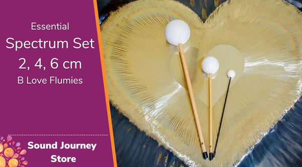Essential Spectrum Set of 3 Professional Flumies by B Love