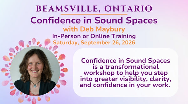 Confidence in Sound Spaces September 2026