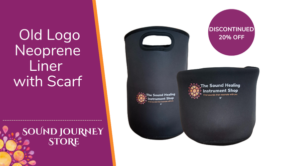 DISCONTINUED Old Logo Neoprene Liners with Scarves for Singing Bowls