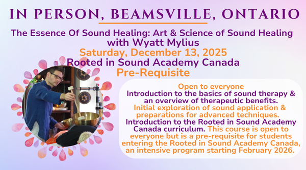 Introduction: The Essence Of Sound Healing December 2025