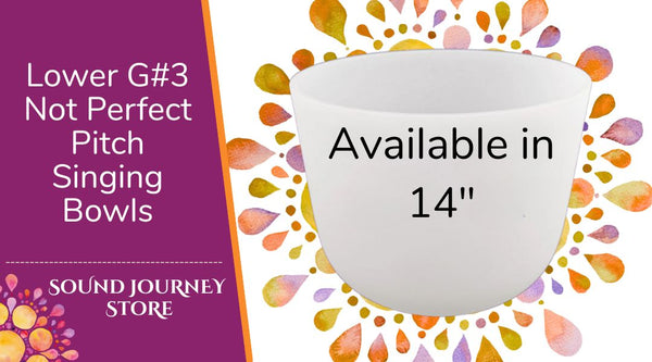 Lower G#3: Not Perfect Pitch Singing Bowls