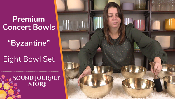 Premium Concert Bowls "Byzantine" Eight Bowl Set