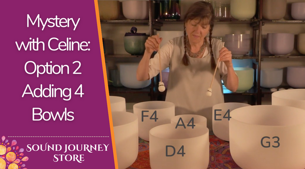 Mystery with Celine Option 2: F3 G3 A#3 C4 D4 E4 F4 A4